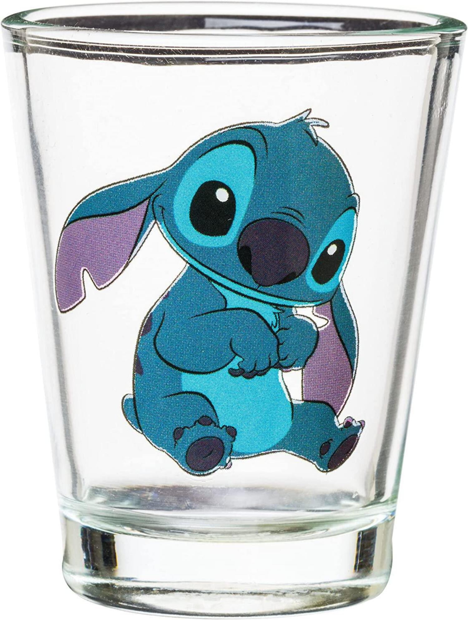 Lilo & Stitch Santa Stitch 4-Piece 12oz Glass Set