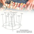 thumbnail image 3 of Support de Brochettes pour Friteuse en Acier Inoxydable Accessoire de Grill Vertical Économiseur d'Espace en Acier Inoxydable 304, 3 of 7