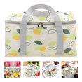 thumbnail image 1 of unbranded Bolsa Para Comida Aislante Portátil Verde Claro De Oxford Para Picnic Y Bento Con Gran Capacidad, 1 of 8