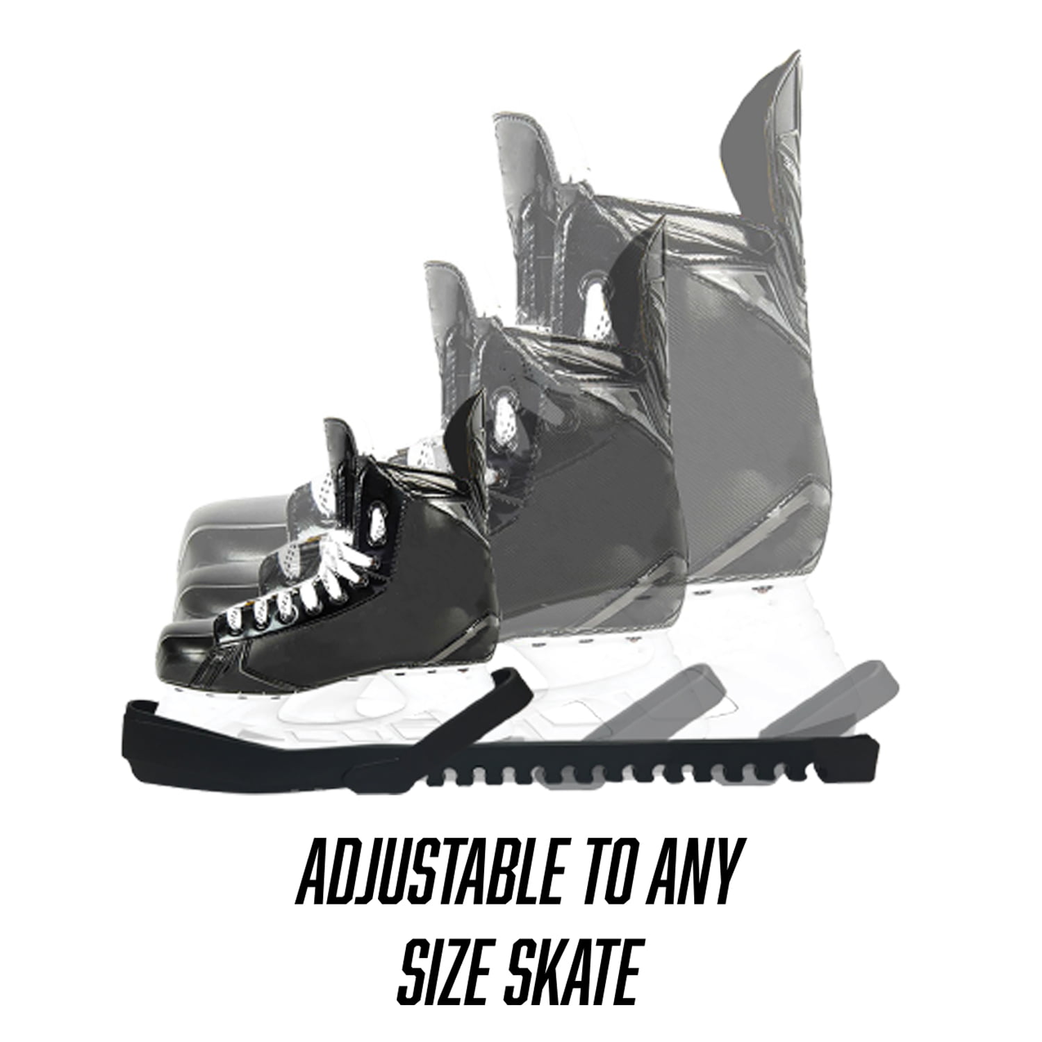 Hockey BladeGards Skate Guard Drain Holes 1 Size Fits All With Adjustable Strap for sale online 