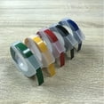thumbnail image 4 of MYG Multi Color Label Maker Embossing Refill Tape 6mm X 3Meters for MOTEX Dymo, 4 of 8