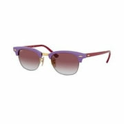 Ray-Ban RB4354-64278H Light Violet Square Pink Gradient Lens Unisex Sunglasses
