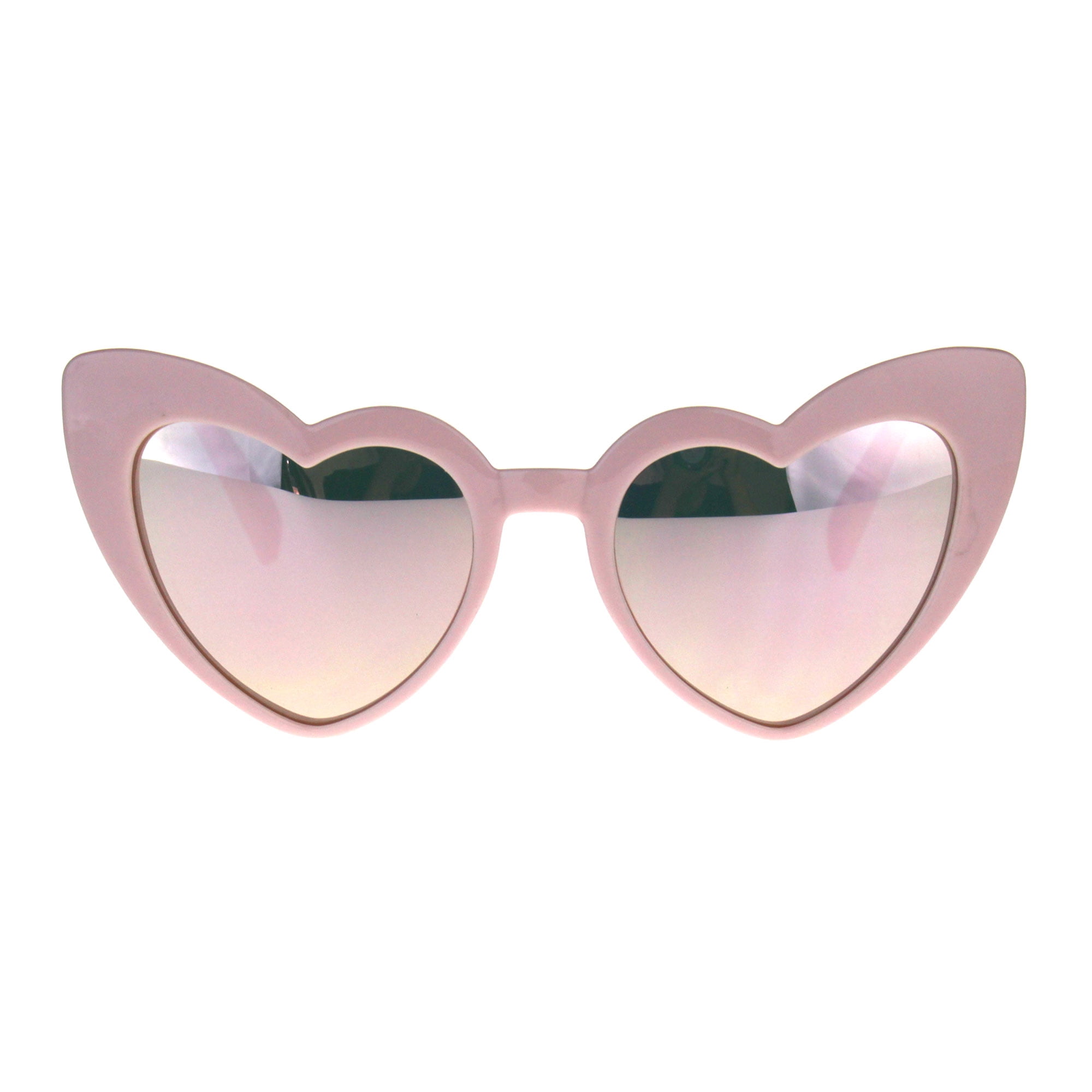 SA106 Runway Trend Mirror Lace Visor Cat Eye Retro Fashion Sunglasses Green Marble Fuchsia, Women's, Size: One Size
