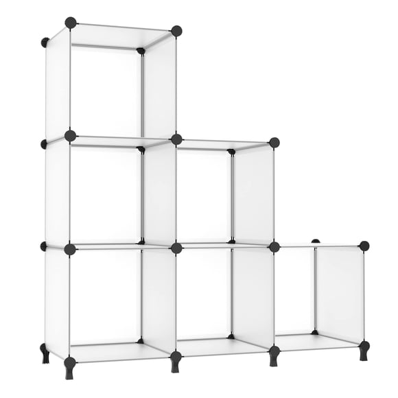 Organizador de almacenamiento en forma de cubo AWTATOS, tamaño grande, con 6 estantes, 11,8 x 11,8