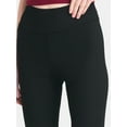 thumbnail image 3 of No Boundaries Ribbed Flare Pants, Women's XS-XXL, 3 of 5