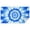 Blue Tie Dye, variant on Colorful Rainbow Tie Dye Spiral Pattern Rectangle Tablecloth 60"x102",Waterproof Polyester Rectangle Table Cloth, Wipeable Spillproof Polyester Tablecloth for Dining, Camping, Indoor and Outdoor