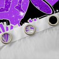 thumbnail image 4 of Castle Fairy Cheerleading Cheerleader Blackout Curtains Set of 2 (52x84 Each) for Girls,Girly Dreamy Dance Window Curtains,Bling Glitter Curtains and Drapes,Microfiber Bedroom Decor, 4 of 6