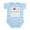 Sky Blue, variant on CafePress - I Love My Grandpa Infant Bodysuit - Baby Light Bodysuit, Size Newborn - 24 Months