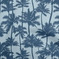thumbnail image 1 of oneOone Viscose Jersey Sky Blue Fabric Coconut Tree & Leaf Sewing Material Print Fabric By The Yard 60 Inch Wide, 1 of 7
