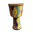 thumbnail image 2 of Tambor Djembe Tambor africano Juguetes sensoriales educativos Juguete de ritmo Percusión musical Vistoso, 2 of 8