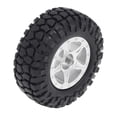 thumbnail image 2 of 4 pieces 1/24 Rubber Wheels and Tires Fit for Axial SCX24 00002 90081 RC crawler Car Trucks Accessories - B, 2 of 7