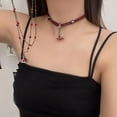 thumbnail image 2 of DESIGNICE 2Pcs Gothic Jewelry,Vintage Blood Drop Gothic,Dark Style Versatility Goth Accessories, 2 of 2
