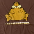thumbnail image 2 of Garfield T-Shirt I Ate Your Honor Student Unisex Graphic Tee For Men & Women, 2 of 7