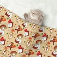 thumbnail image 2 of Yiaed Guinea Pigs And Mushrooms Print Dog Blankets-Cat Blanket Washable for Couch Protection,Puppy Blanket, Soft Plush Reversible Throw Furniture Protector-Large, 2 of 8