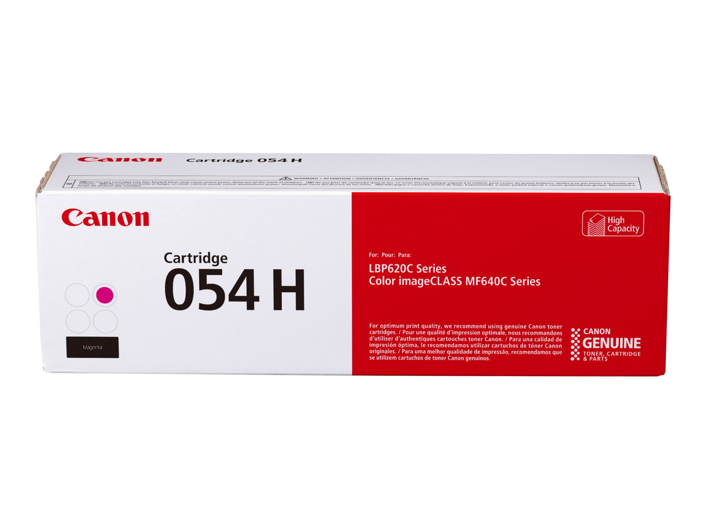 Canon 054 High-Capacity Magenta Toner Cartridge