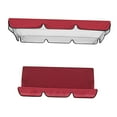thumbnail image 2 of Columpio para Patio Sharpla Toldo abatible Cubierta antipolvo para Silla Asiento columpio para jardín de 3 plazas Rojo, 2 of 8