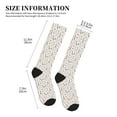 thumbnail image 4 of Sikiie Purple Flower Rabbit 1 Pairs Compression Socks for Men and Women 15-20 mmHg Running Support Socks, 4 of 7