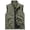 j-15Green4, variant on Men Sleeveless Vest Multiple Utility Pockets Lightweight Outdoor Casual Jacket For Hiking Travel Zipper Stand Up Collar Solid Color Jacket Tops Fashion Summer Outerwear