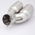 thumbnail image 4 of Stainless Steel Cover Decor for 3 Exhaust Muffler Tips Rear Tail Pipe Tip Tailpipe End Trim 2013 - 2018, 4 of 6