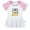 Pink Raglan Dresses, variant on My Rolls Are Homemade Funny Dresses For Baby, Newborn Babies Skirts, Infant Princess Dress, 0-24M Kids Graphic Clothes (White Sleeveless Dresses, 0-6 Months)