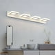 thumbnail image 4 of Lámpara de espejo, aplique de pared para baño, blanco frío, iluminación moderna para baño interior, lámpara negra, iluminación para baño, 4 of 4