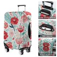 thumbnail image 5 of Pioneer Flower Floral Print Pattern Luggage Cover Fashion Suitcase Cover Baggage Covers Fit 25-28 Inch Luggage (Go Travel), 5 of 5