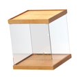 thumbnail image 4 of Caja de almacenamiento de fútbol, ​​estante de almacenamiento de acrílico para fútbol, ​​diseño apilable transparente, caja de escaparate de fútbol po, 4 of 8