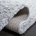 thumbnail image 5 of SAFAVIEH August Ravenna Diamond Shag Area Rug, Beige/Charcoal, 5'5" x 7'7", 5 of 8