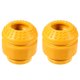 thumbnail image 1 of Amortiguador de resorte helicoidal para Ford F-250 Super Duty 2011-2022 / Buje de parachoques de tope de suspensión delantera / Goma duradera / 2 piezas Amarillo, 1 of 7