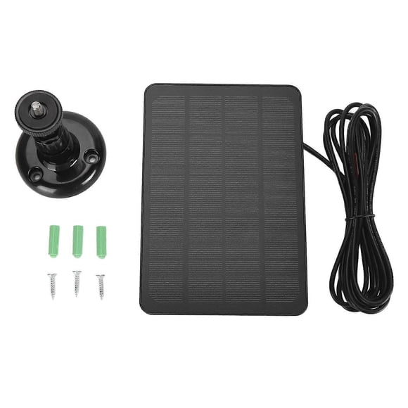 Chargeur solaire pour caméra Google Nest, support réglable, avec câble de charge de 3 m, pour sonnette vidéo 2, 3+, CSP4W‑U‑B