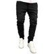 thumbnail image 2 of Ceisia Men's Slim Tapered Athletic Pants High Stretch 3D Pleated Texture with Zippered Cuffs Gifts, 2 of 6