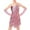 1#Pink, variant on Kiijoy Big Girls Glitter Fringe Dress with Arm Sleeves Dancewear, Sizes 7-8