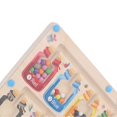 thumbnail image 3 of Kids Magnetic Color Number Maze Wooden Counting Puzzle Board Color Sorting Counting Learning Toy, 3 of 4
