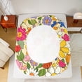 thumbnail image 5 of Castle Fairy 4-Piece King Retro Botanical Sheet Set, 5 of 7