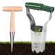 thumbnail image 1 of Terrator Bulbo Herramienta Jardín Manitero Tubo Plántido Flower Bulter Con Marcador Ergonómico Cavador Agujeros para Plantar Plántulas, 1 of 9