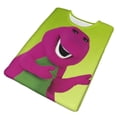 thumbnail image 5 of Barney And Friends Men's T Shirt Summer Casual Fashion Unisex Short Sleeve Graphic Crew Neck Tees Tops, 5 of 8