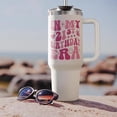 thumbnail image 6 of 21st Birthday Gifts for Her, Happy 21 Year Old Birthday Gifts for Her, Funny Gifts for 21st Birthday Female, Cool 21st Birthday Gifts Ideas - 40 oz Insulated Tumbler with Straw Lid, 6 of 6