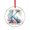 Pattern-1, variant on Crystal Glass Christmas Ornament Cartoon Ambulance Round Glass Hanging Ornament Cartoon Car Appreciation Gift for Xmas Friend Bestie Nurse Teacher Mentor Boss Coworker