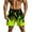 Mint Green, variant on ZCFZJW Men's Swim Trunks Elastic Waistband Board Shorts Cute 3D Flame Printed Summer Quick Dry Swimsuit Swimwear Holiday Party Bathing Suit with Pockets Hot Pink L