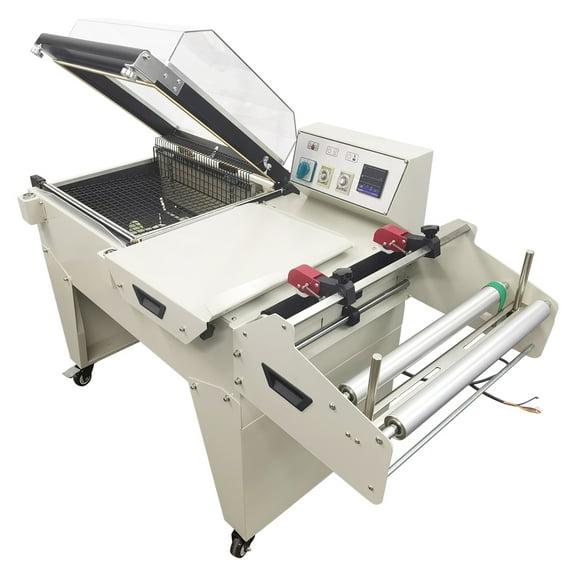 220V Automatic 2 in 1 Sealing and Shrinking Packaging Machine Thermal-Shrink Sealing Packaging
