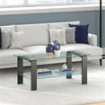 thumbnail image 4 of Evelyn&Zoe Gunmetal Gray Coffee Table, 4 of 9