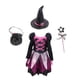 thumbnail image 5 of Disfraz de bruja de Halloween para niñas con sombrero, varita, bolso y vestido de princesa gatita. Sin Luz 120cm, 5 of 9