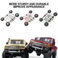 thumbnail image 3 of ZheElen Durable Front Rear Portal Axle DIY Kit For 1/12 MN82 Crawler Durable RC Car Part Black, 3 of 6
