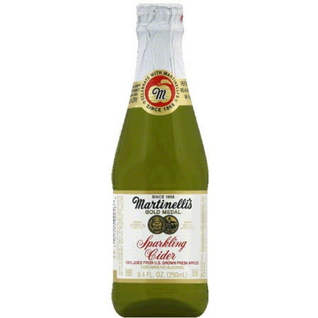 Martinelli's Gold Medal Sparkling Cider, 8.4 Fl Oz, 12 (Best Non Alcoholic Sparkling Cider)