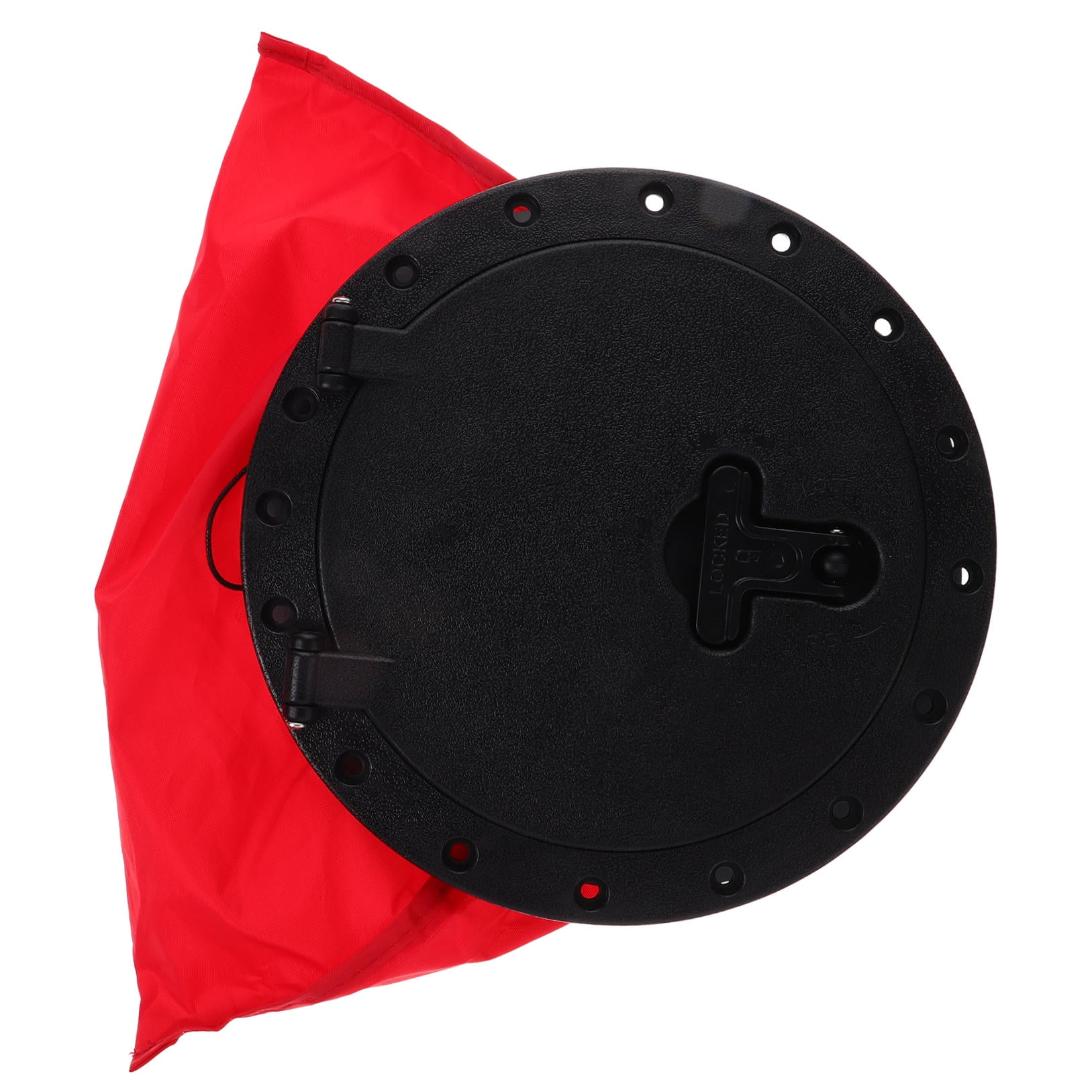 HOMEMAXS HOMEMAXS 8 Inch Kayak Hatch Plate Cover Kit with Storage Bag for Kayak Marine Boat Fishing Rigging Canoe Accessories