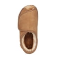 thumbnail image 3 of Pamir Men's Ajustable Sheepskin Open Toe Slippers with Memory Foam Indoor Outdoor Chestnut Size 10, 3 of 10