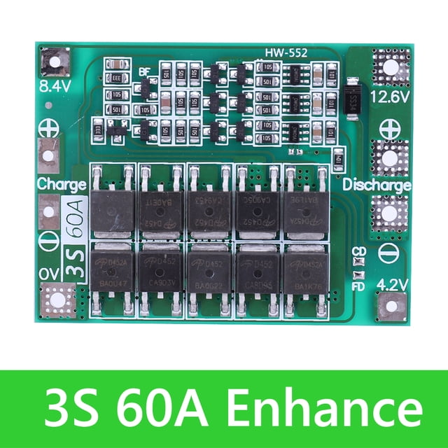 Módulo de placa 18650 BMS Li-ion Módulo de cargador de batería de litio para motor de perforación DQrwqpou Para estrenar