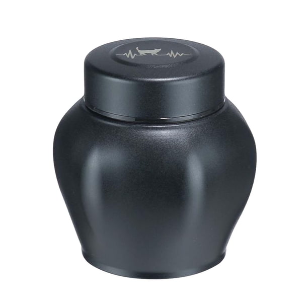 Urna pequeña de cremación de acero inoxidable, contenedor de almacenamiento duradero para cenizas de gatos y mascotas.