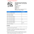 thumbnail image 2 of Front Control Arm and Tie Rod End Kit - Compatible with 2003 - 2007 Chevy Trailblazer 2004 2005 2006, 2 of 2