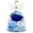 Blue, variant on Eternal Glass Flowers, Real Rose Preserved in Glass Dome, Mother's Day Gift for Mom, Birthday Gift for Women, Eternal Roses Home Decor Figurine, Valentine's Day Present for Wife
